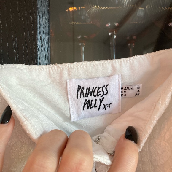 Princess Polly white detailed corset top - US 4 - Picture 4 of 5